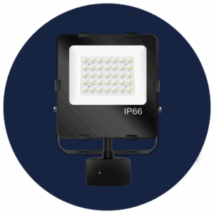 LED Reflektor s Plug-in senzorom stmievania a pohybu